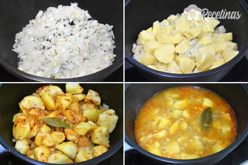Batata Viúva passo a passo.