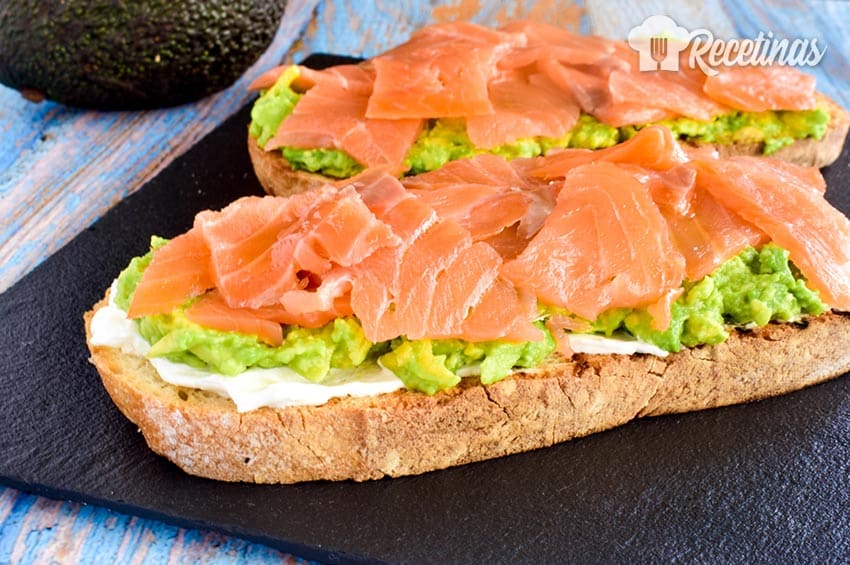 Deliciosas receitas de torradas 21 Receita de torrada de salmão