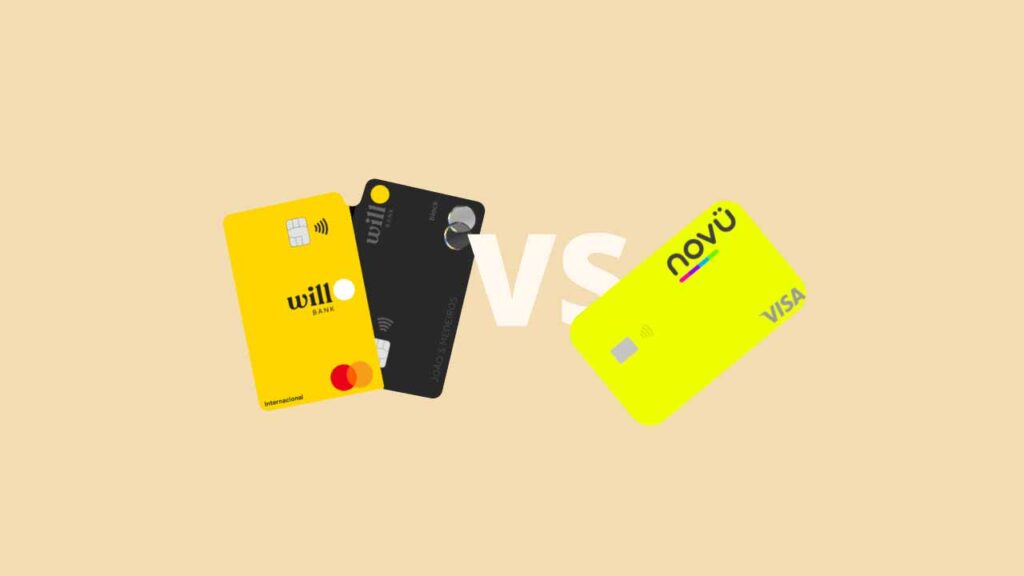 Qual escolher Cartão Will Bank ou Cartão Novucard: Comparativo